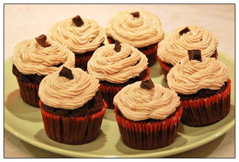 Babeczki muffinki czekoladowe